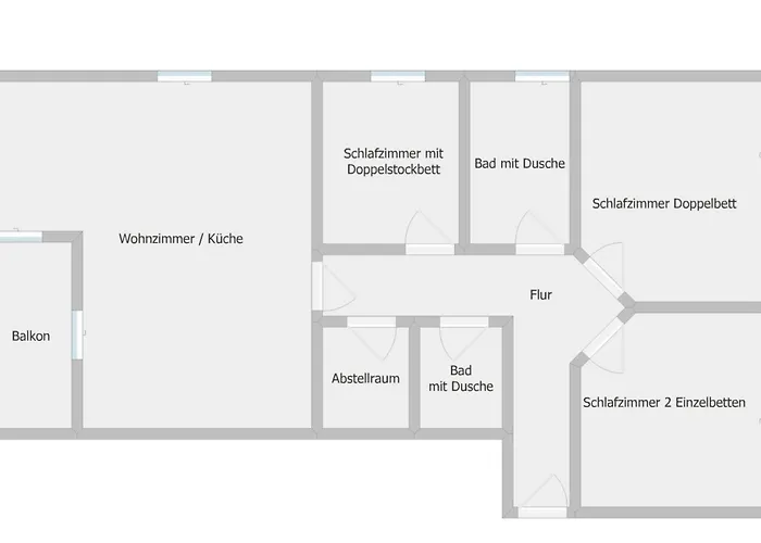 Апартаменты Annika - Whg 10 Mit Westbalkon